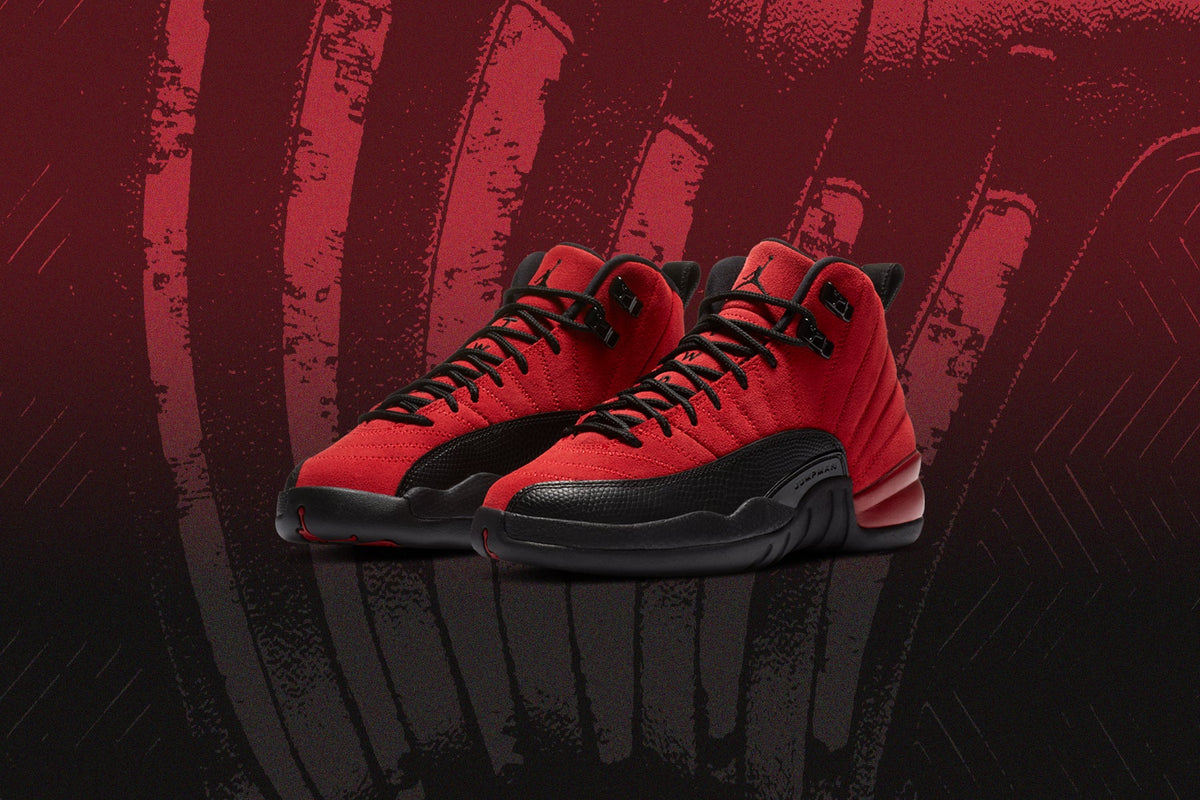 Air Jordan 12 Retro (GS) - Varsity Red/Black