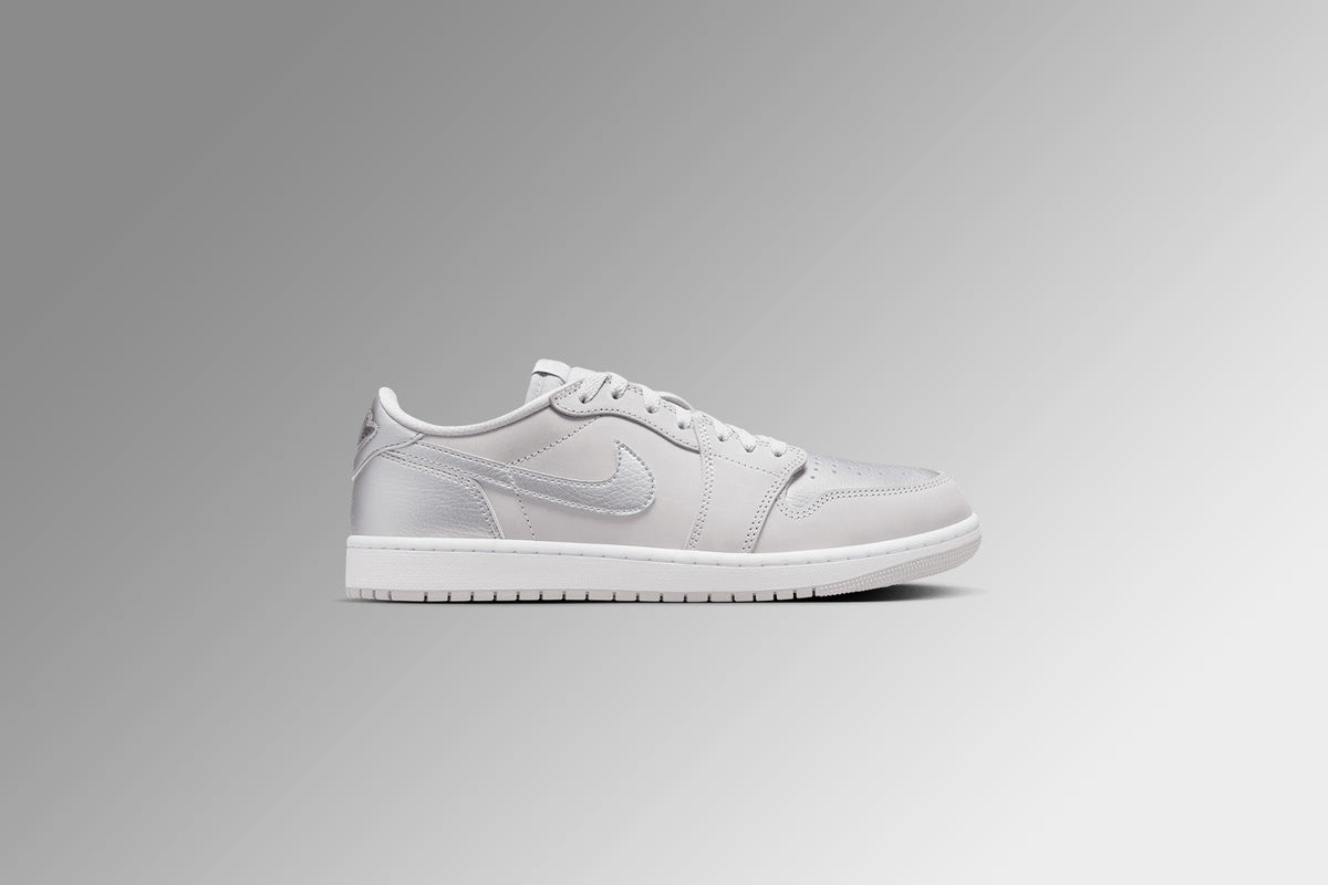 Air Jordan 1 Low OG 'Metallic Silver' - Neutral Grey/Metallic Silver/White