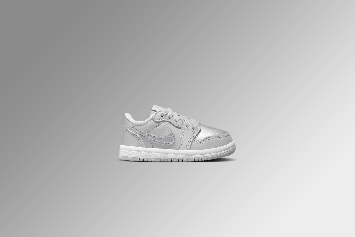 Air Jordan 1 Low OG 'Metallic Silver' (TD) - Neutral Grey/Metallic Silver/White