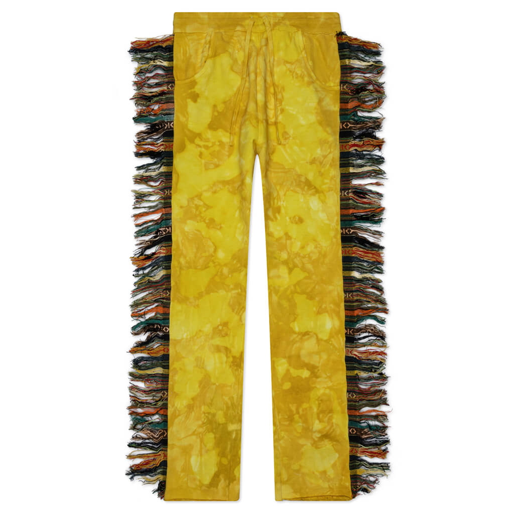 Know U Riders Straight Leg Laundry Lab - Yellow Tie Dye