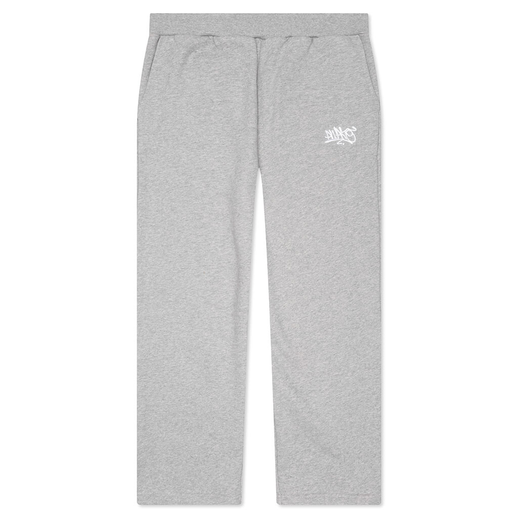 All City Open Hem Sweatpants - Heather Grey