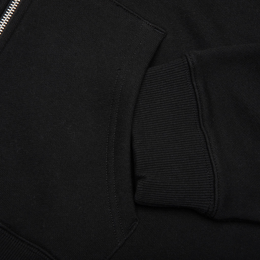 All City Zip Up Hoodie - Black