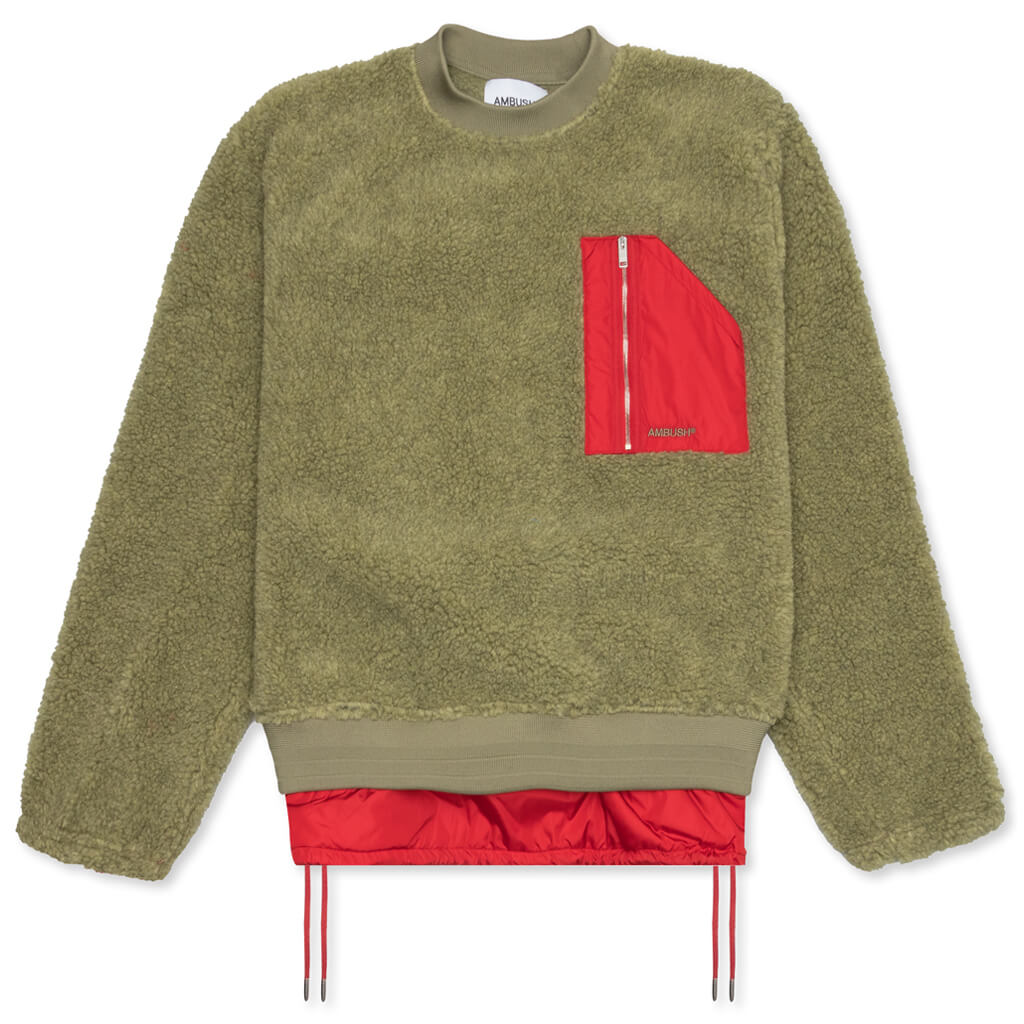 Fleece Top - Kaki