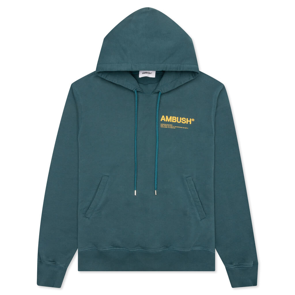 Fleece Workshop Hoodie - Atlantic Deep/Solar Panel