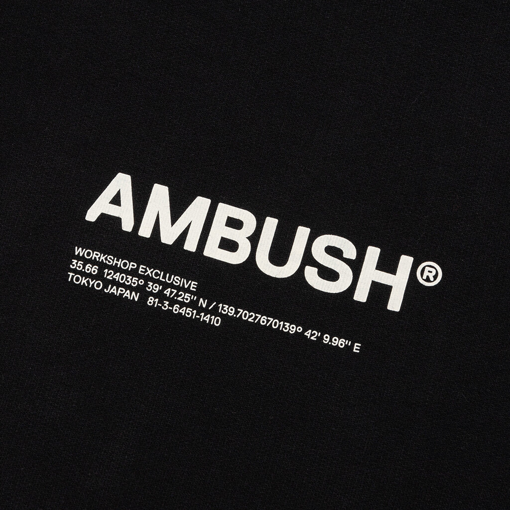 Fleece Workshop Hoodie - Black/Tofu