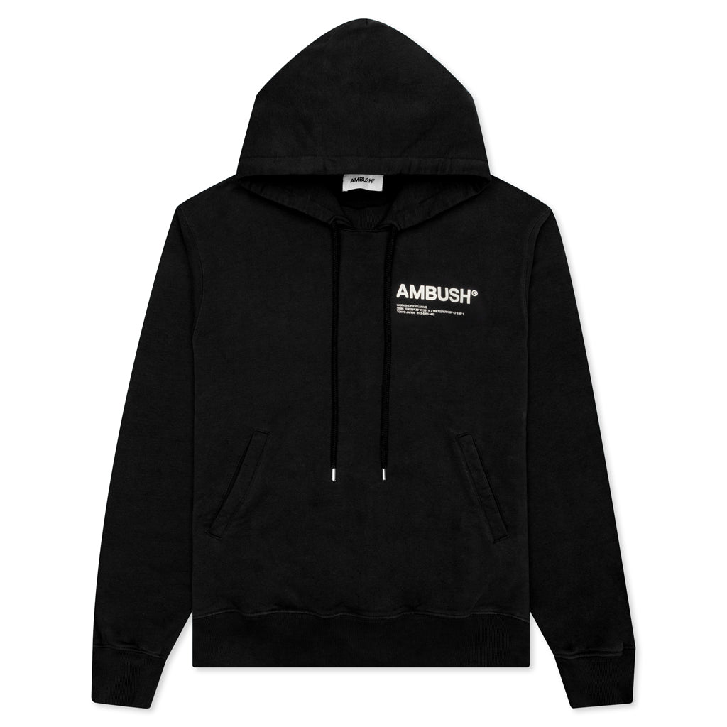 Fleece Workshop Hoodie - Black/Tofu