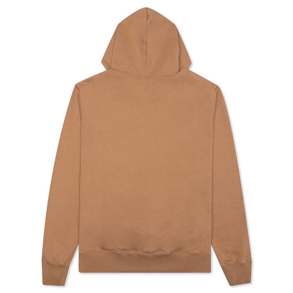 Fleece Workshop Hoodie - Natural/Valiant Poppy