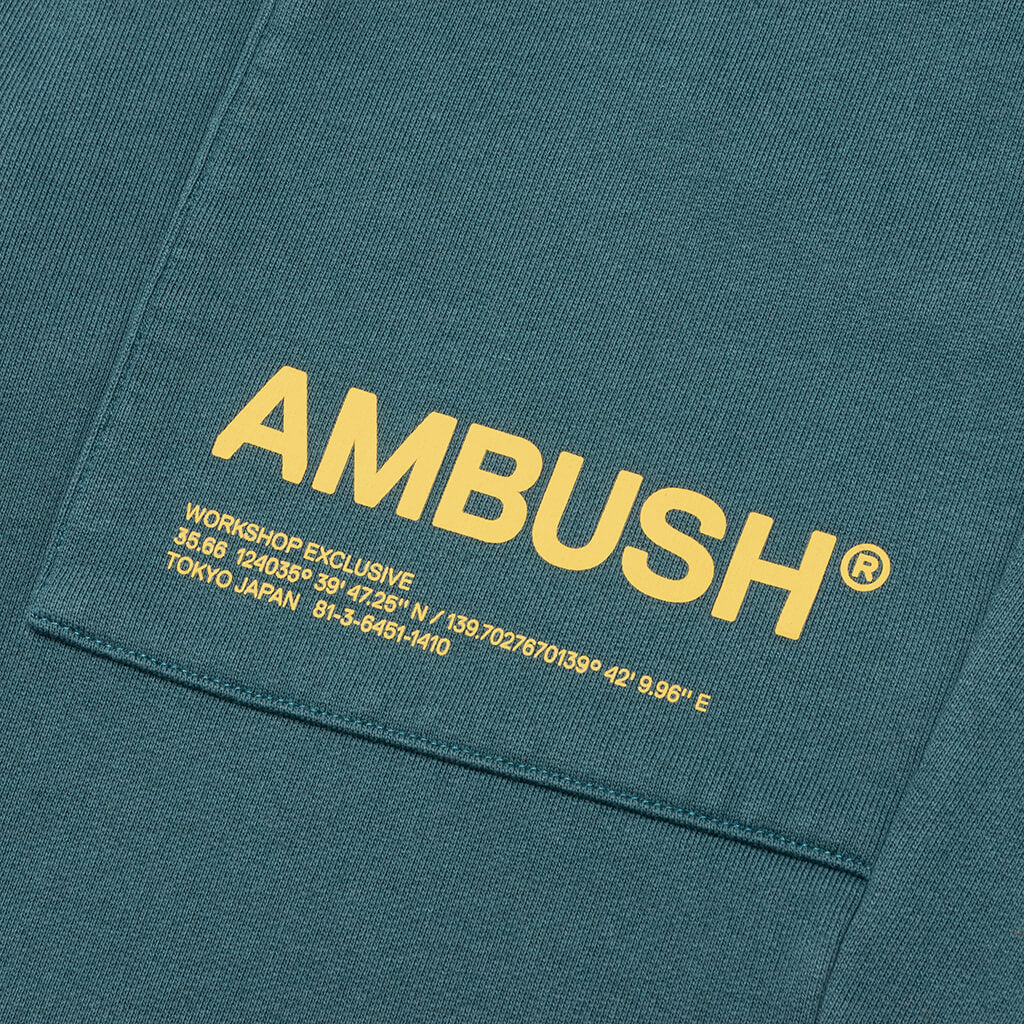 Fleece Workshop Pants - Atlantic Deep/Solar Power
