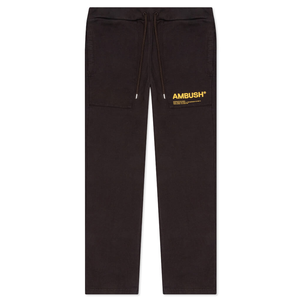 Fleece Workshop Pants - Chocolate Torte/Solar Power