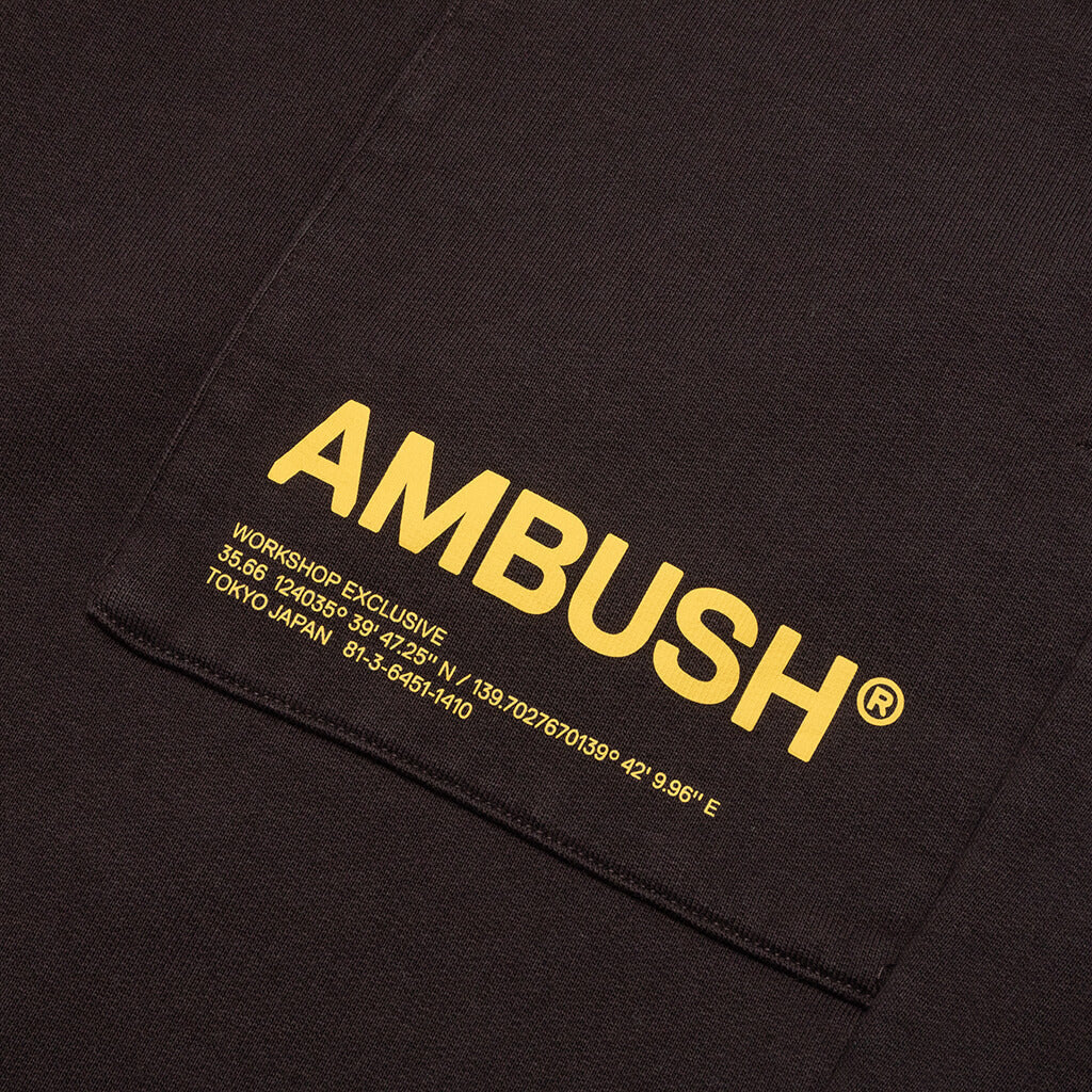 Fleece Workshop Pants - Chocolate Torte/Solar Power