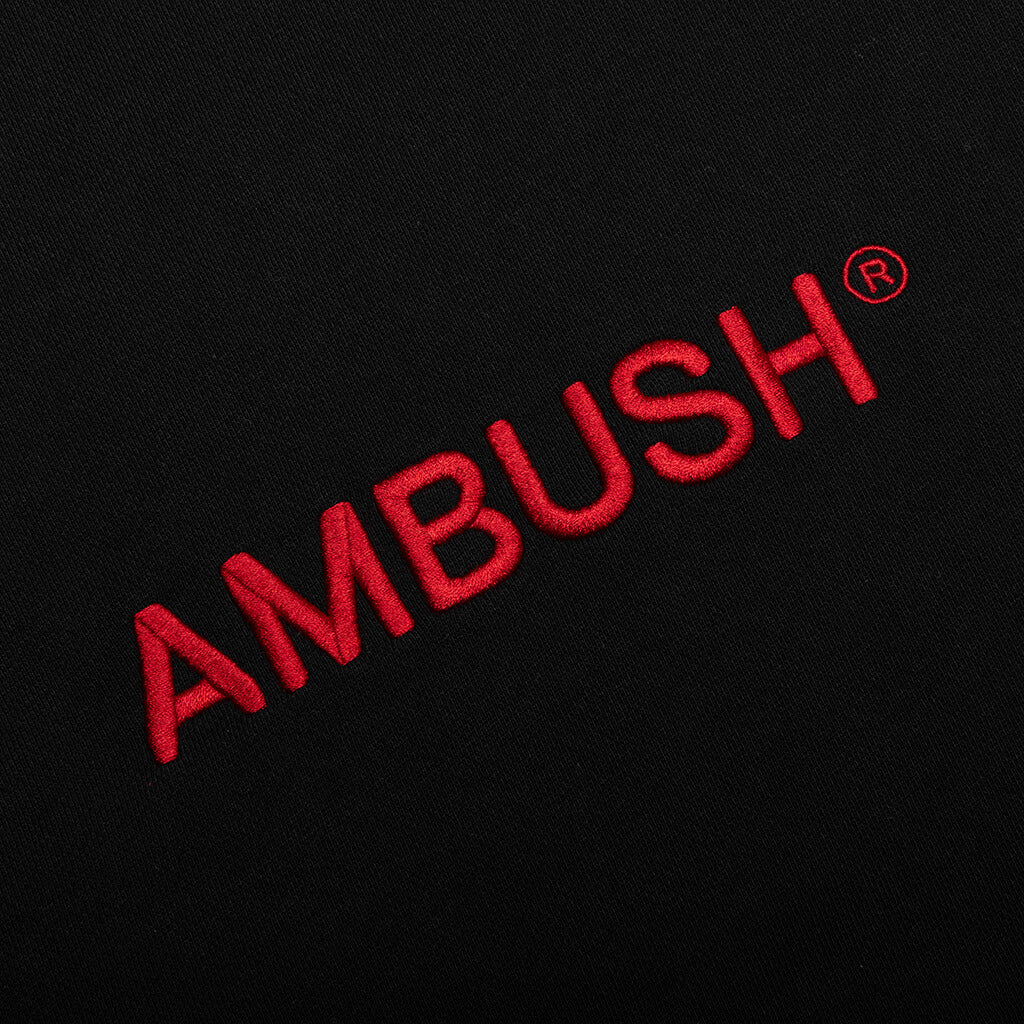 Inserts Crewneck - Black/Red