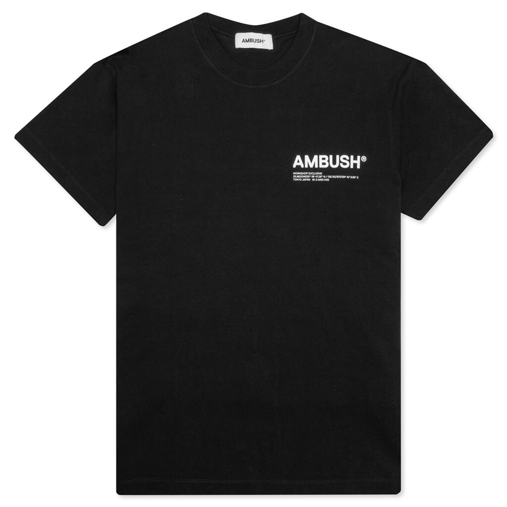 Jersey Workshop T-Shirt - Black/Cloud Dancer