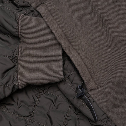 Mix Quilted Sweatshirt - Black