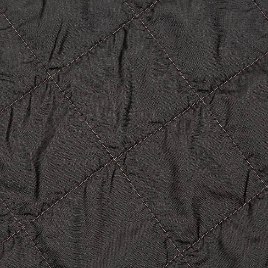 Mix Quilted Sweatshirt - Black