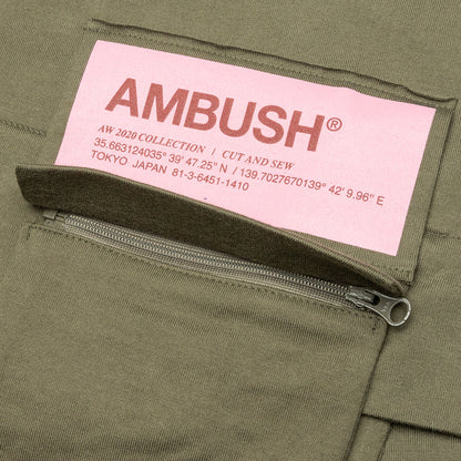 New Waist Pocket T-Shirt - Dark Green