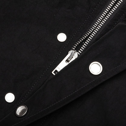 Nylon Multicord Hoodie - Black/Black