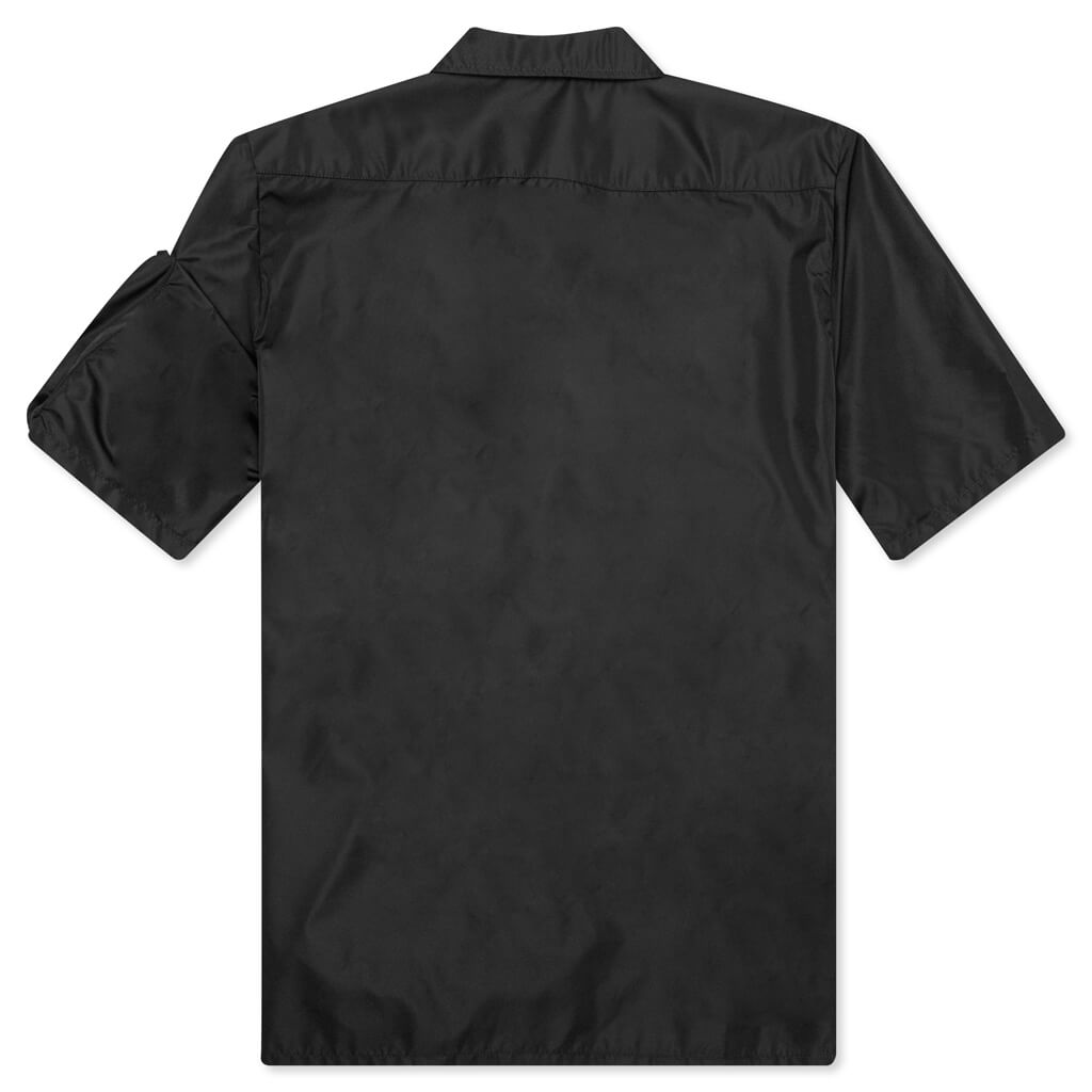 Nylon Pocket S/S Shirt - Black/Black