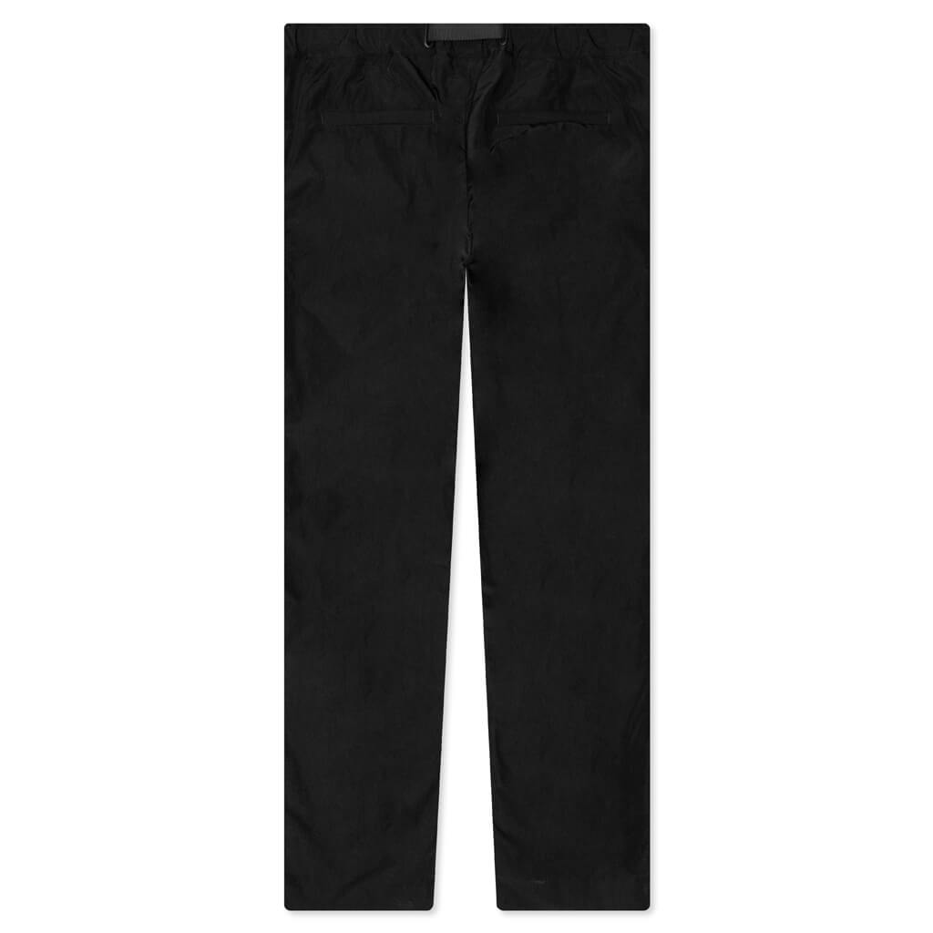 Nylon Track Pants - Jet Black