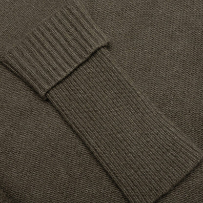 Oversized Logo Knit - Olivine