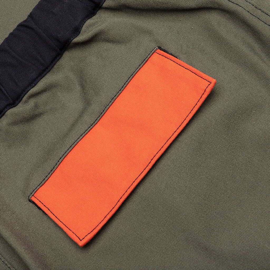 Panelled Cargo Pants - Khaki