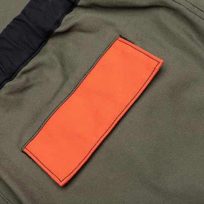 Panelled Cargo Pants - Khaki