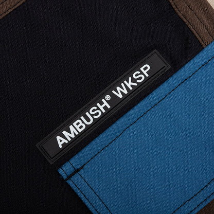Panelled Cargo Shorts - Brown