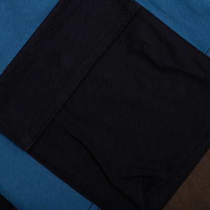 Panelled Cargo Shorts - Brown