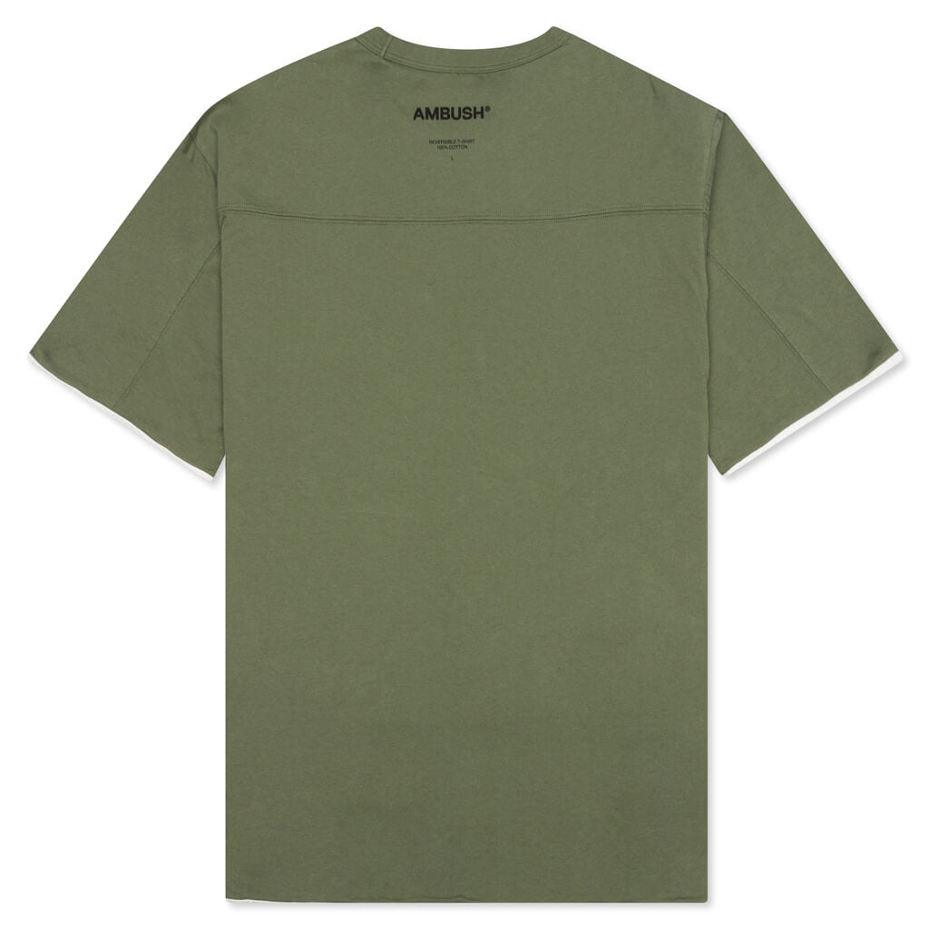 Reversible T-Shirt - Olive Green