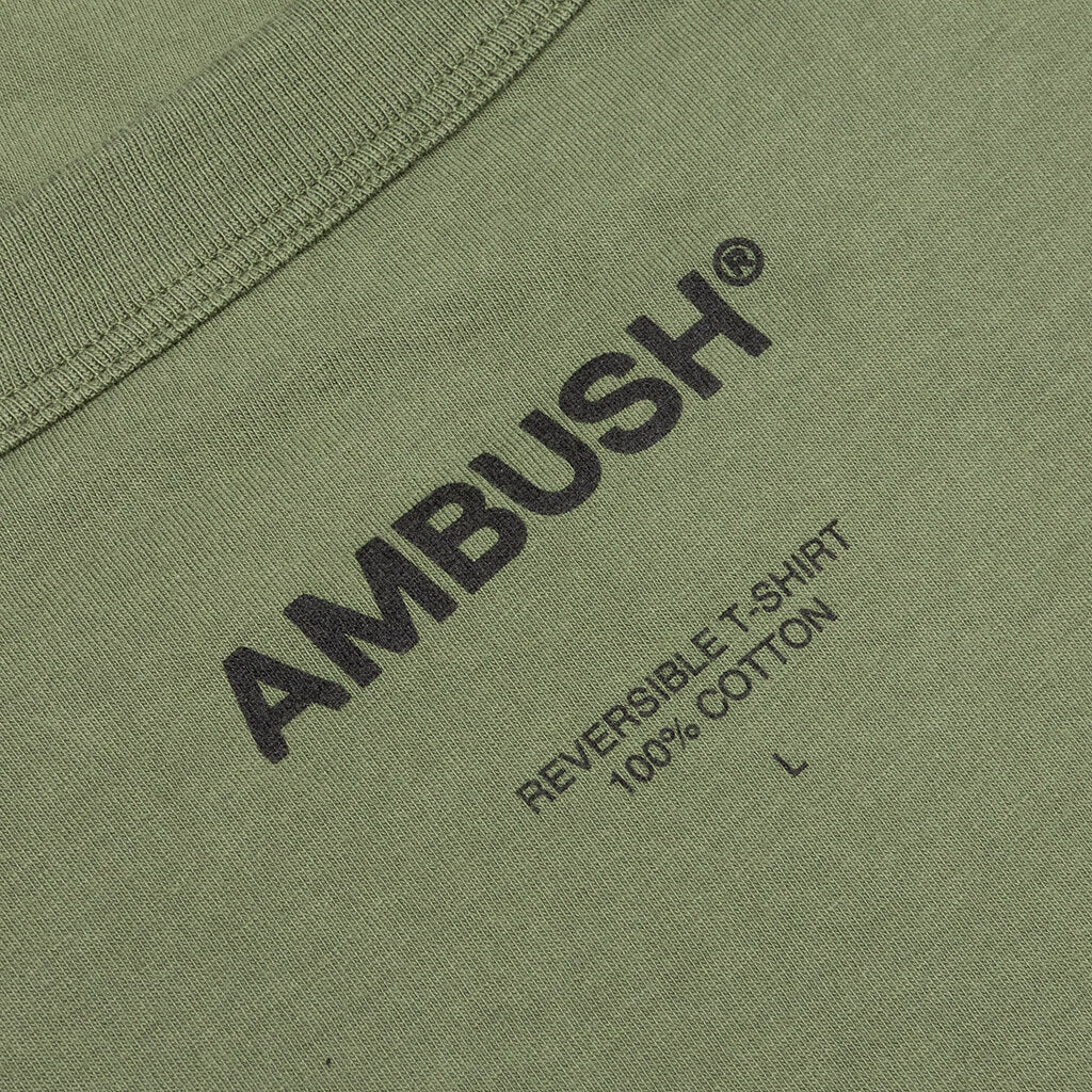 Reversible T-Shirt - Olive Green
