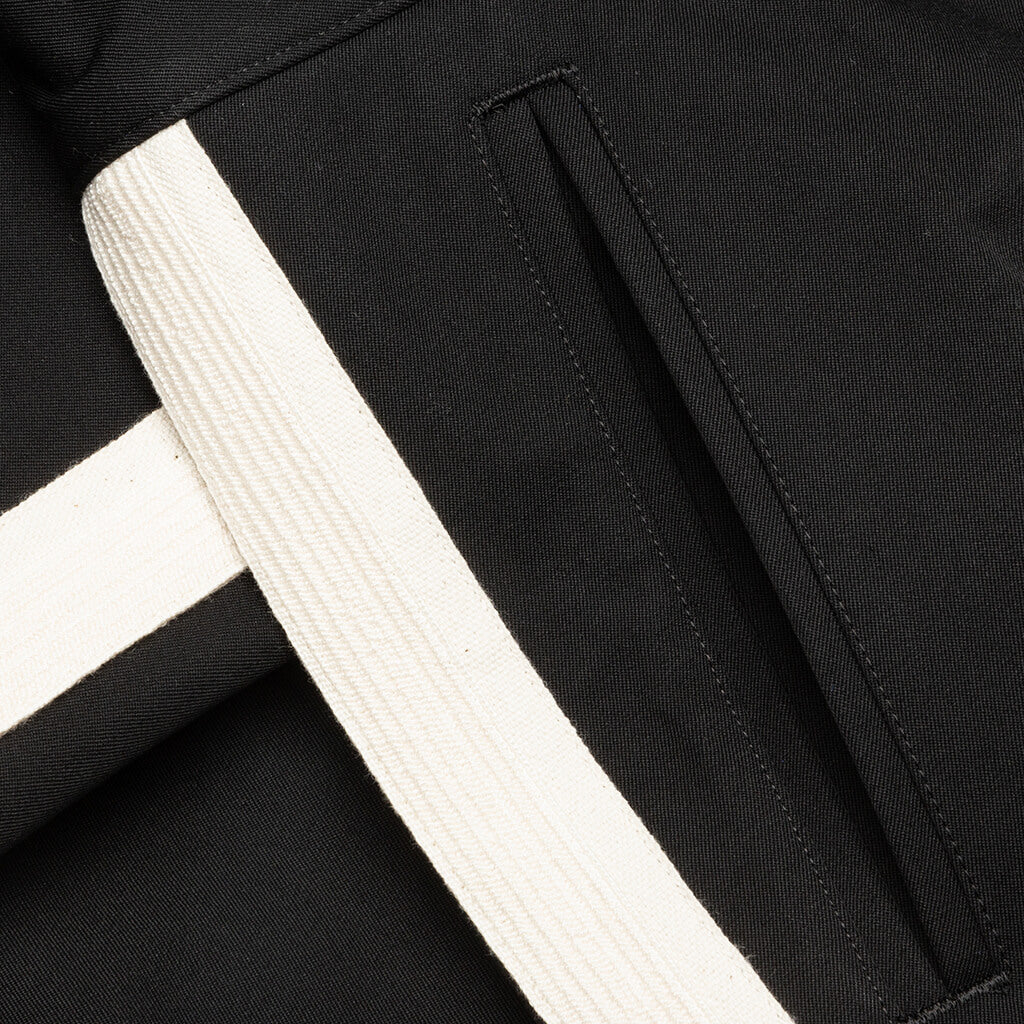 Side Stripe Pants - Black/Blue