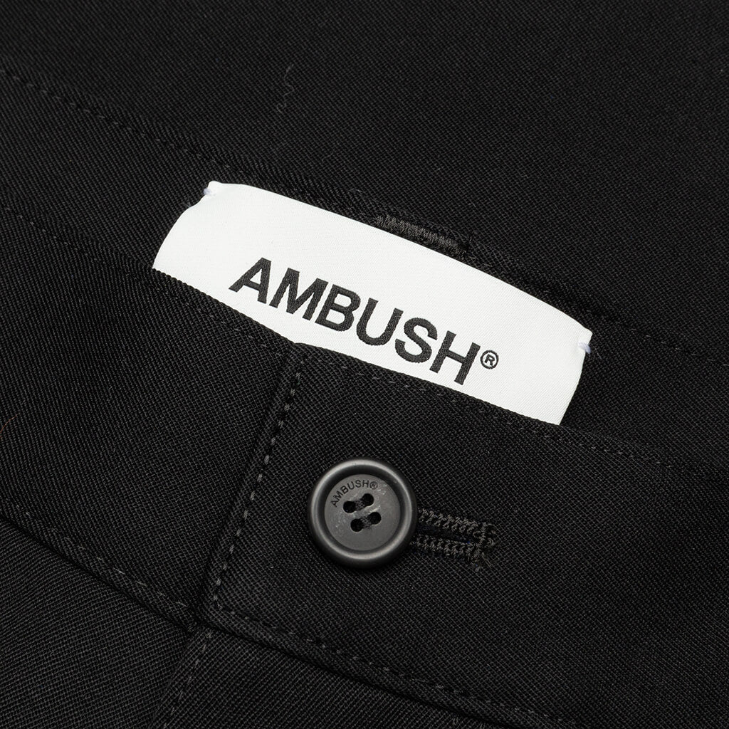 Side Stripe Pants - Black/Blue