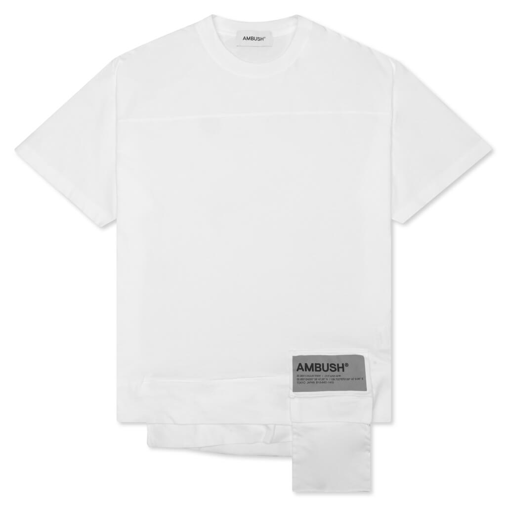 Waist Pocket Jersey T-Shirt - Off White