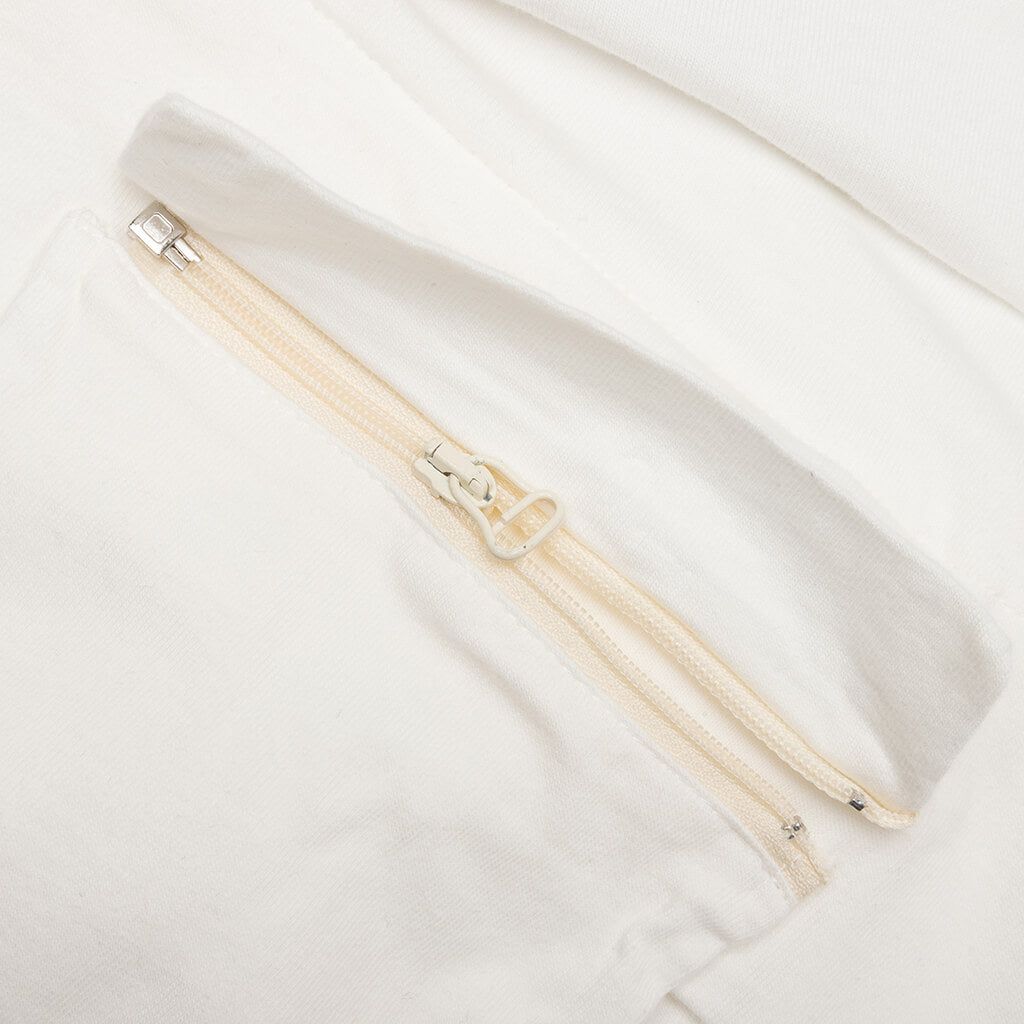 Waist Pocket Jersey T-Shirt - Off White
