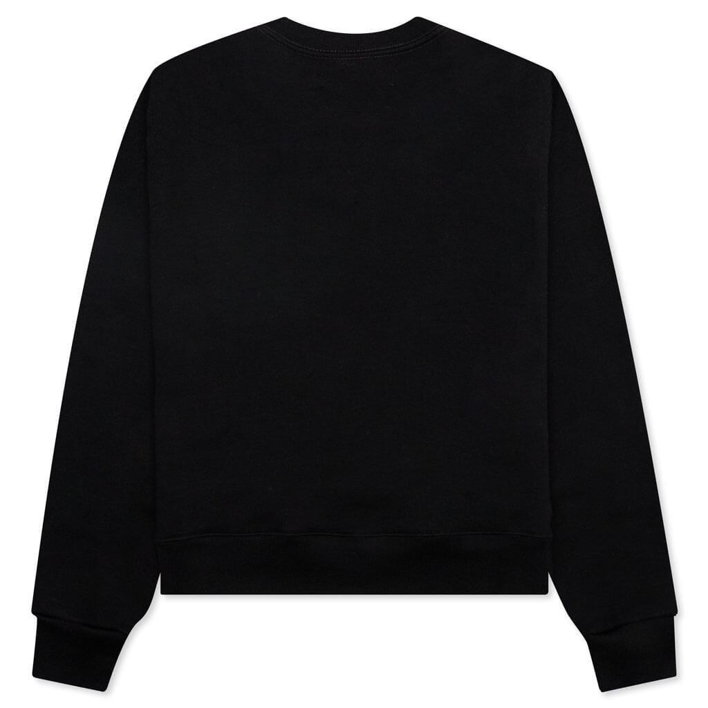 Core Logo Crew - Black/Red