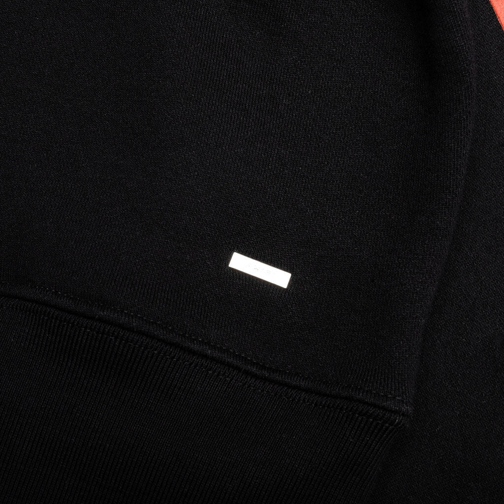 Core Logo Crew - Black/Red