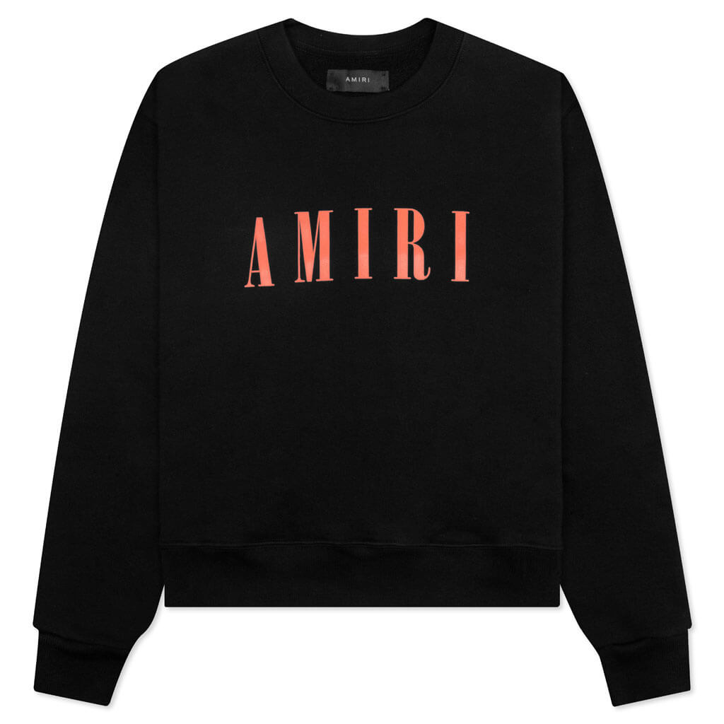 Core Logo Crew - Black/Red