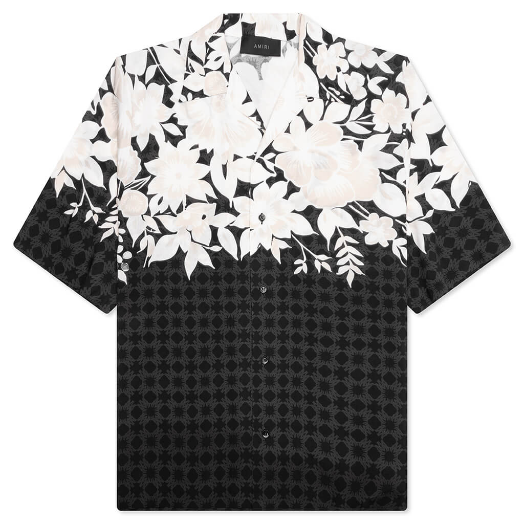 Amiri Garden Camp Shirt - Black