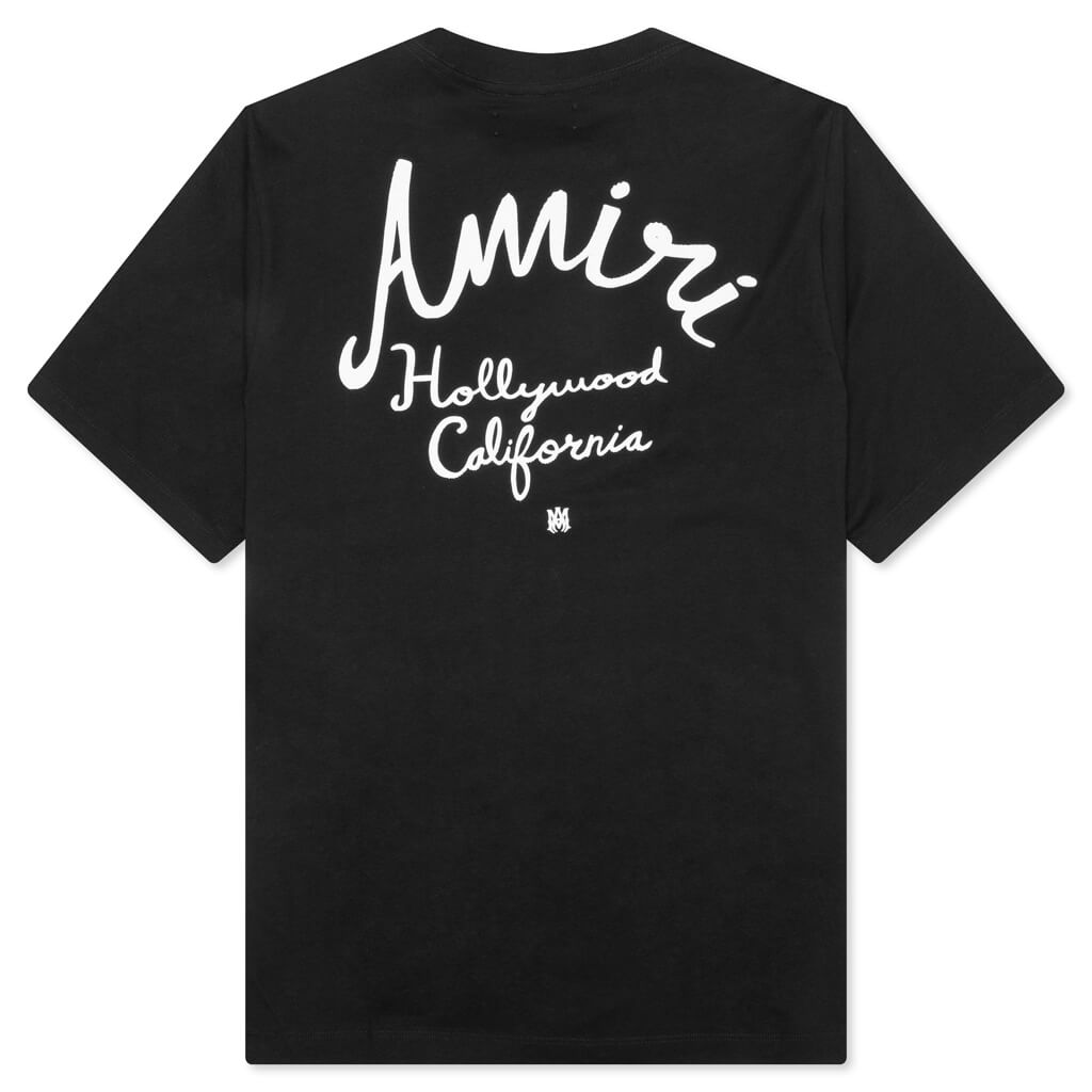 Amiri Hollywood Tee - Black