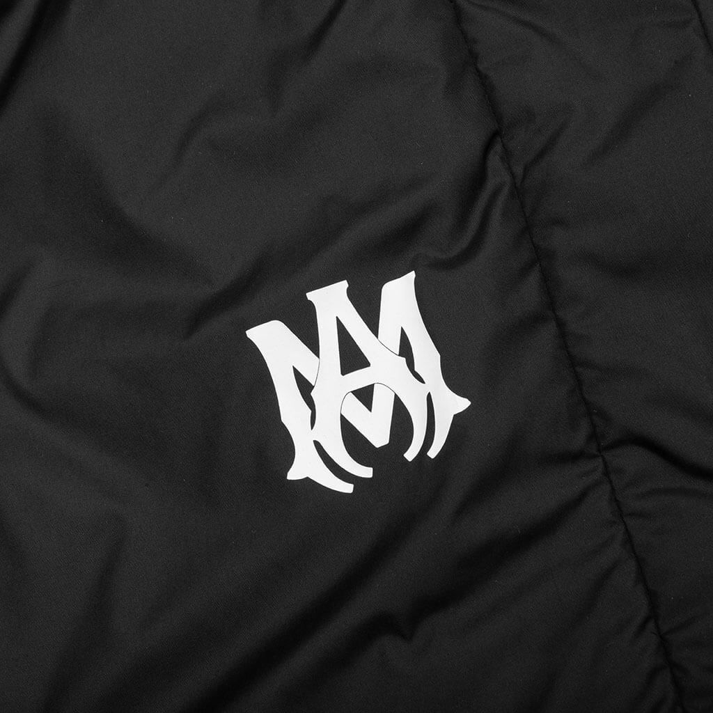 Nylon Padded Ski Pant - Black