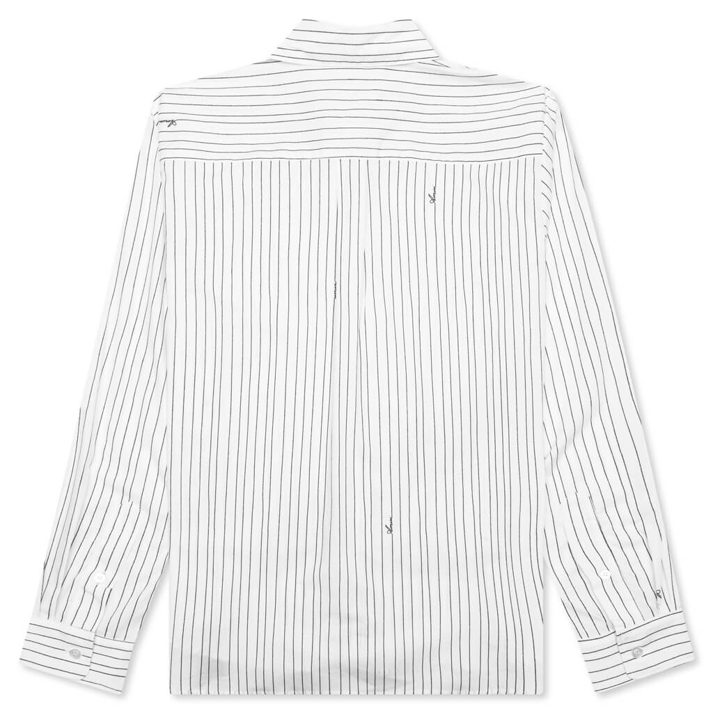 Amiri Script Poplin Shirt - White