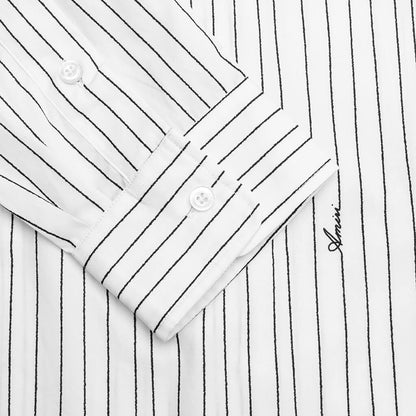 Amiri Script Poplin Shirt - White