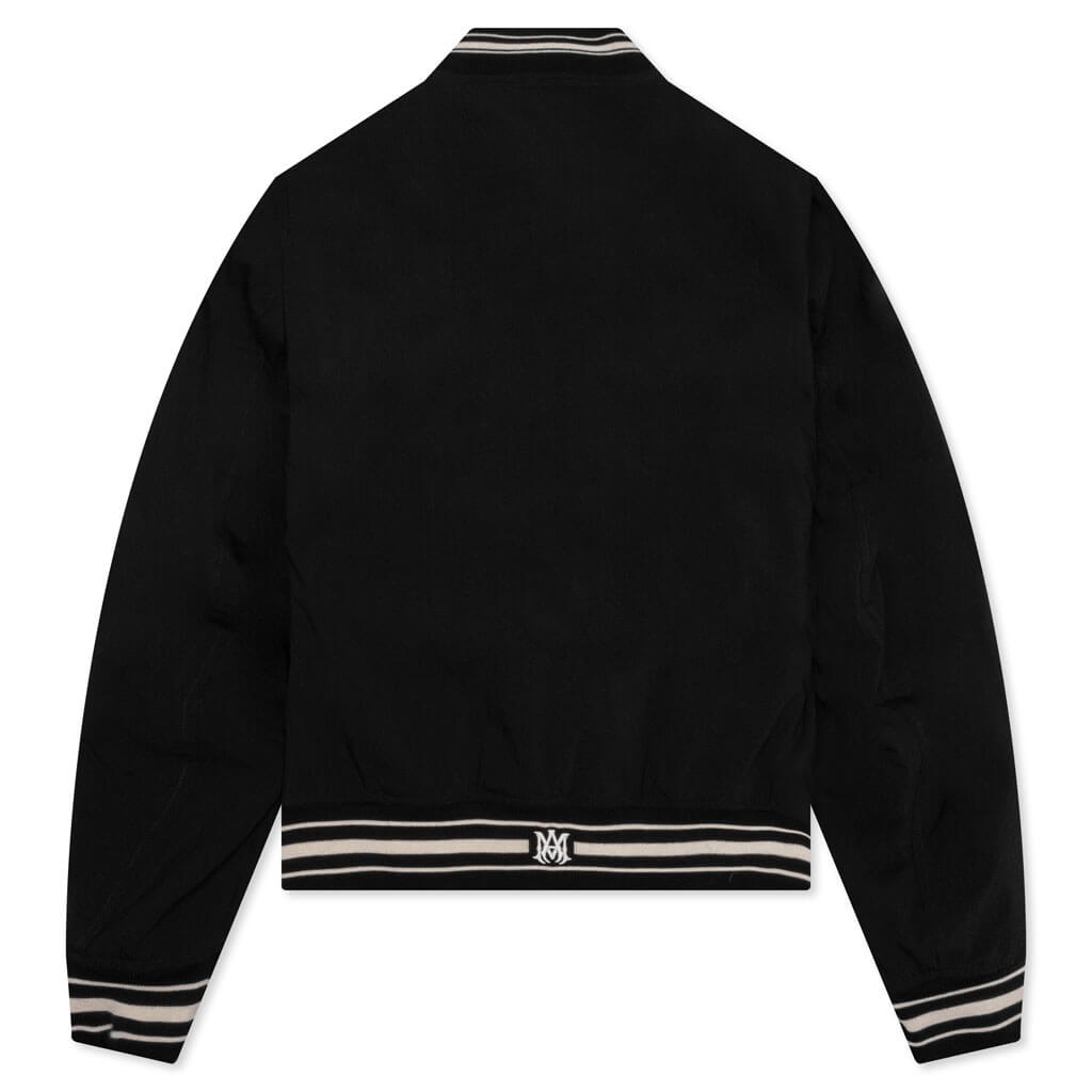 Shrunken Bomber - Black/Alabaster