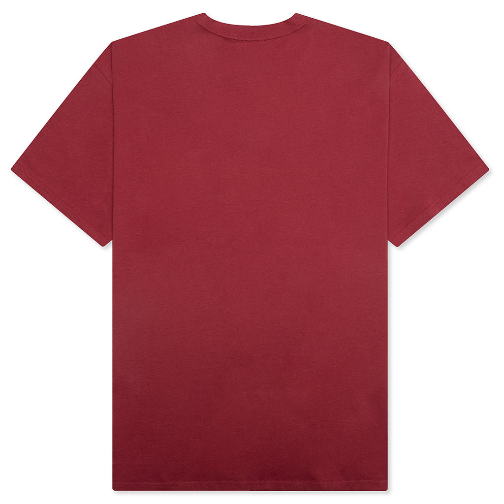 Amour Pocket S/S T-Shirt - Tuscany/White
