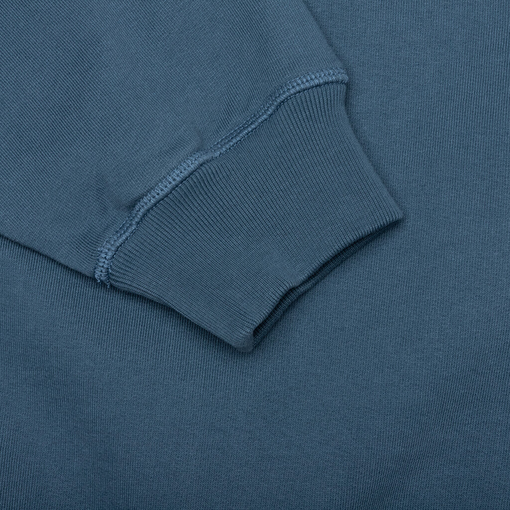 Amsterdammed Crew Neck Sweatshirt - Washed Blue