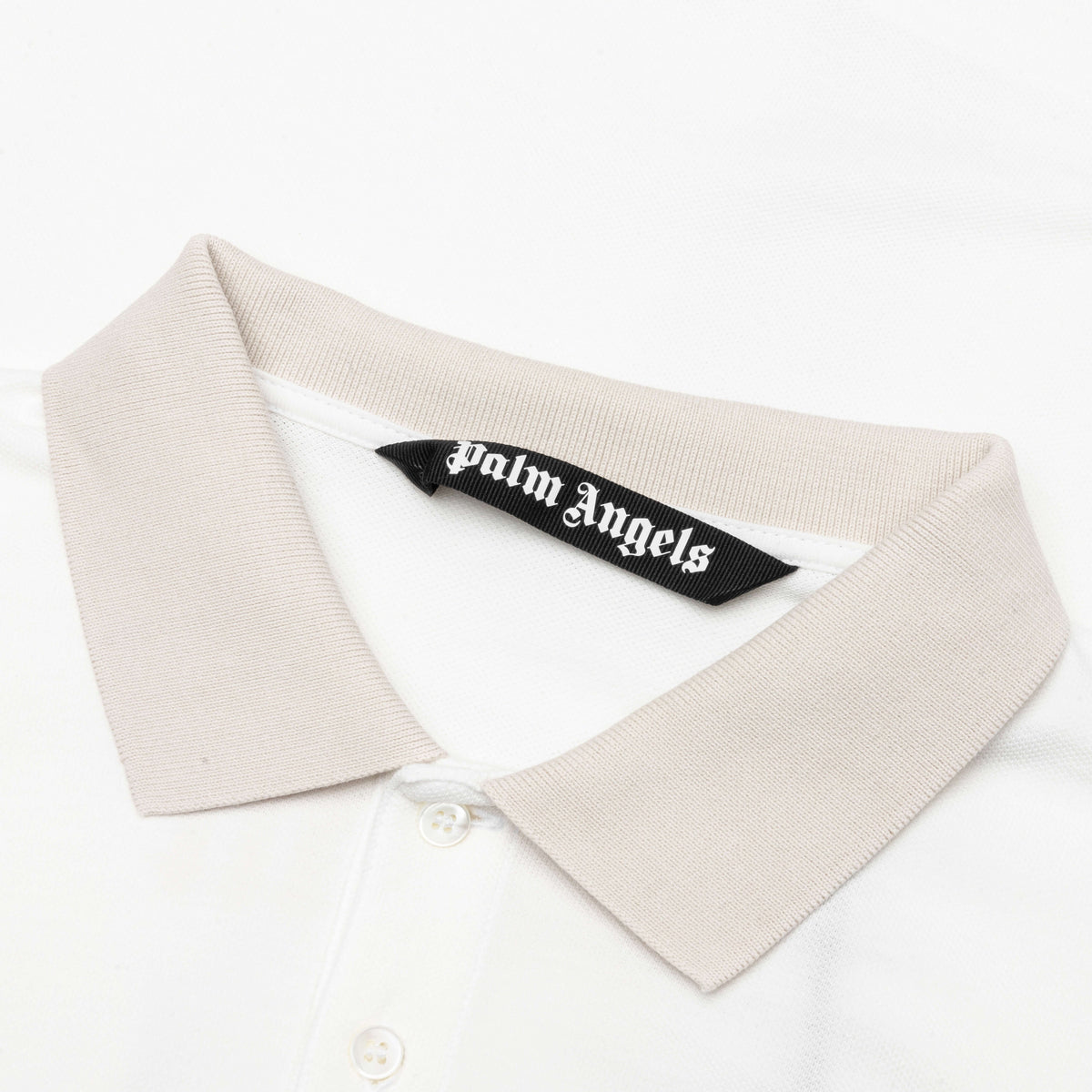 Angel Pencil Polo S/S - Off White/Light Orange