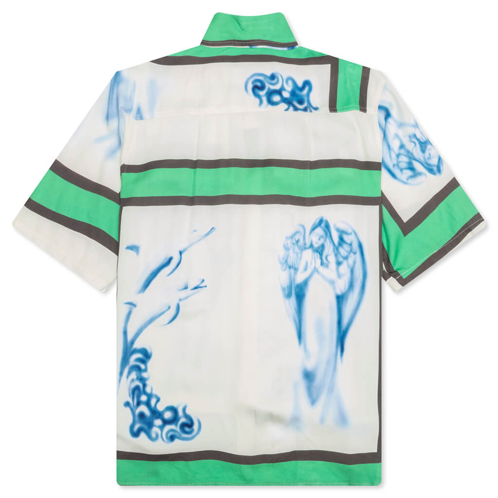 Angels Button Up - Birch