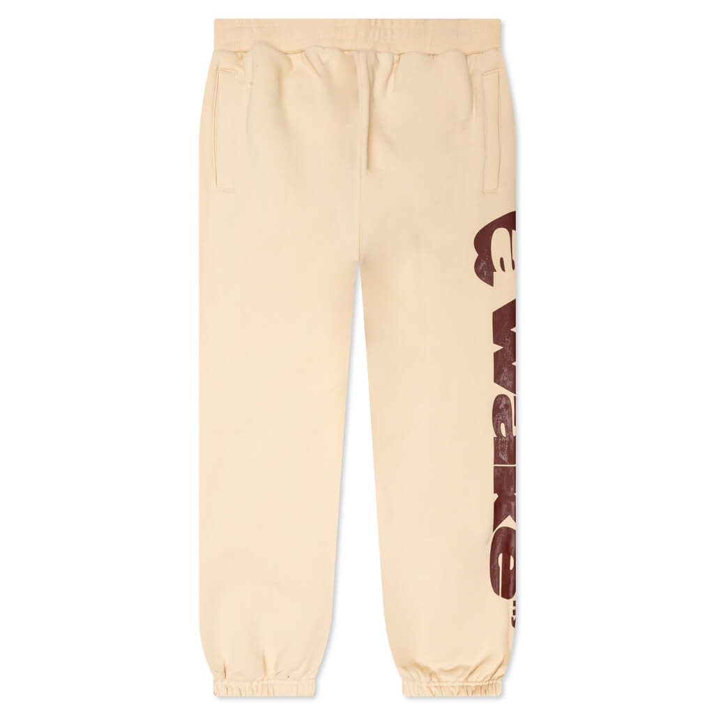 Apple Logo Sweatpant - Beige