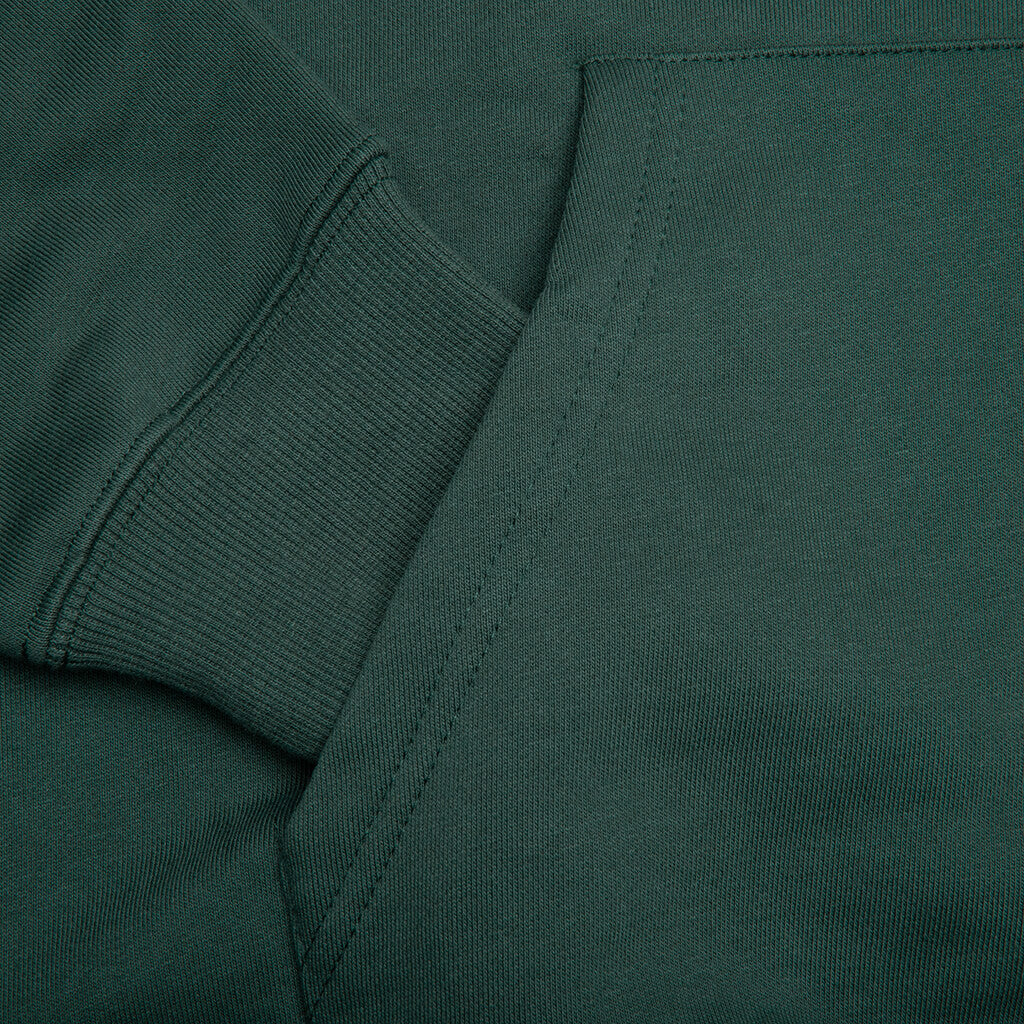 Appointment Only Zip Up Split Hoodie - Green
