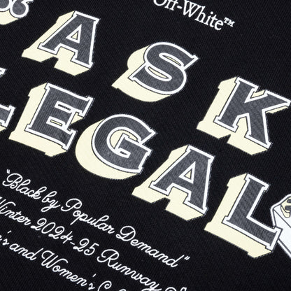 Arr Ask Legal Skate Hoodie - Black/White