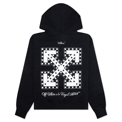 Arr Ask Legal Skate Hoodie - Black/White